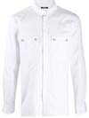 BALMAIN FLAP POCKET-DETAIL SHIRT