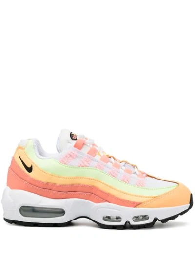 Nike Air Max 95 Textile Trainers In Atomic Pink Melon Tint