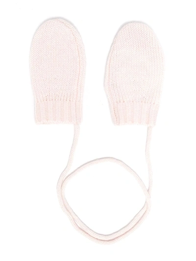 Bonpoint Kids' Cashmere Mittens In Pink