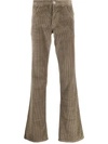 ERL CORDUROY FLARED TROUSERS