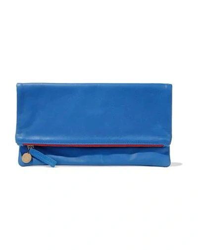 Clare V Handbags In Bright Blue