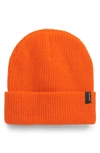 Brixton Heist Beanie In Athletic Orange