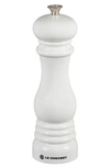 Le Creuset Pepper Mill In White