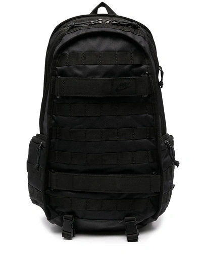 Nike Utility Logo Backpack In Black
