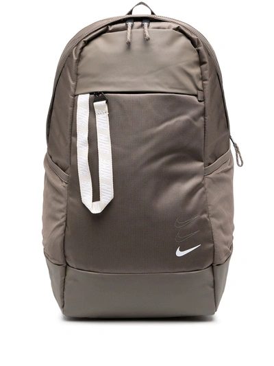 Nike Olive-grey Backpack In Brown