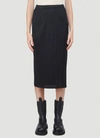 ISSEY MIYAKE PLEATS PLEASE BY ISSEY MIYAKE PLEATED MIDI SKIRT