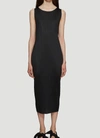 ISSEY MIYAKE PLEATS PLEASE BY ISSEY MIYAKE PLEATED SLEEVELESS DRESS