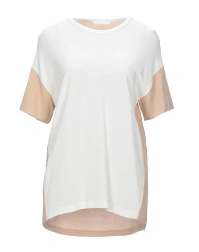 Hugo Boss T-shirts In Pale Pink