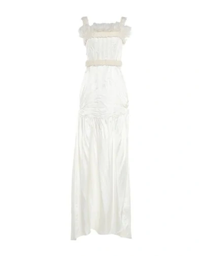 Brock Collection Long Dresses In White