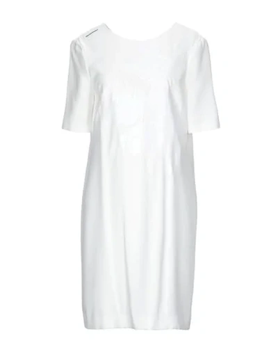 Escada Sport Short Dresses In White