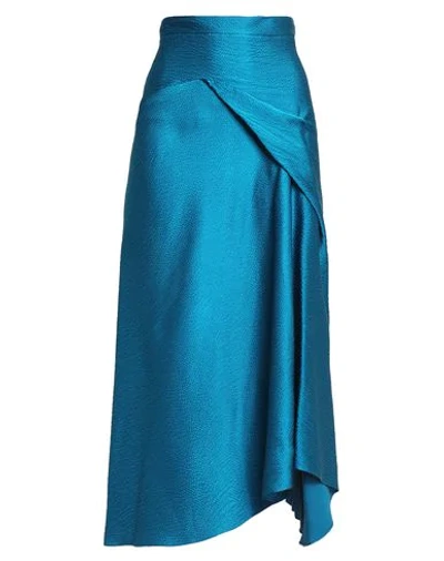 Roland Mouret Maxi Skirts In Blue