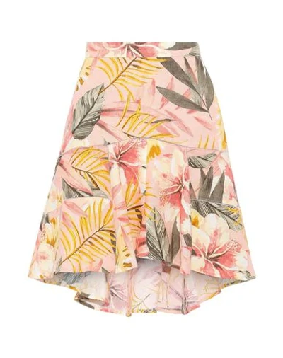Joie Knee Length Skirts In Light Pink
