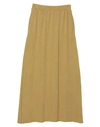 AMERICAN VINTAGE AMERICAN VINTAGE WOMAN LONG SKIRT MILITARY GREEN SIZE L COTTON, POLYESTER,35451437BX 4