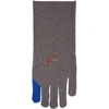Ader Error Grey Torn Label Finger Muffler Scarf In Grey