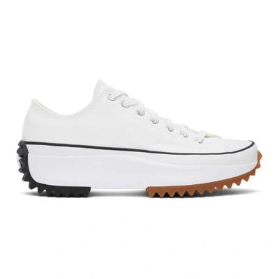 Converse White Run Star Hike Platform Sneakers