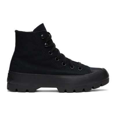 Converse Black Lugged Chuck Taylor All Star Trainers