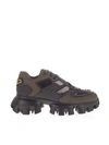 Prada Cloudbust Thunder Sneakers In Green