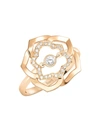 PIAGET WOMEN'S PIAGET ROSE 18K ROSE GOLD & DIAMOND RING,400012782006