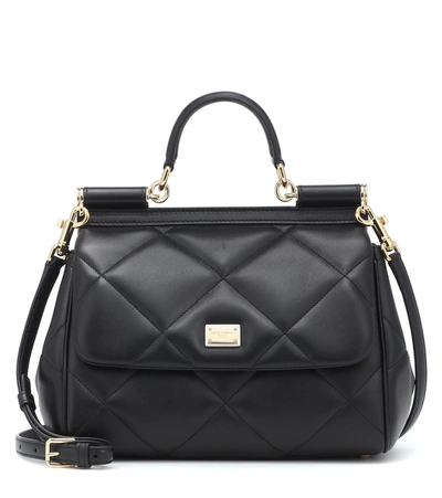 Dolce & Gabbana Dolce E Gabbana Women's Bb6002aw59180999 Black Leather Handbag - Atterley
