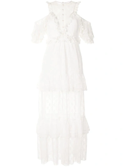 Alice Mccall Mamacita Lace Maxi Dress In White