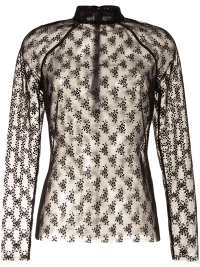 Alice Mccall Mamacita Lace Blouse In Black