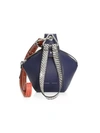 Proenza Schouler Leather Zip Pouch In Electric Blue