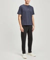 Apc Kyle T-shirt With Micro Logo In Dark Navy