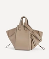 Loewe Small Hammock Drawstring Leather Bag In Sand
