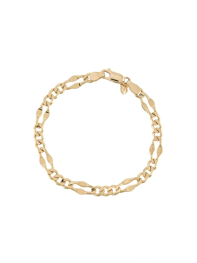 Maria Black Dean Medium Gold-plated Chain Bracelet In Metallic