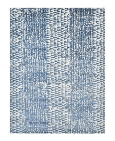 Timeless Rug Designs Ismael Parchment 9' X 12' Area Rug In Blue
