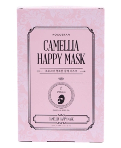 Kocostar Camellia Happy Mask, 10-pk. In Pink