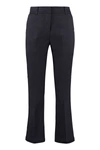 DEPARTMENT 5 JET CROPPED FLARED TROUSERS,11564020