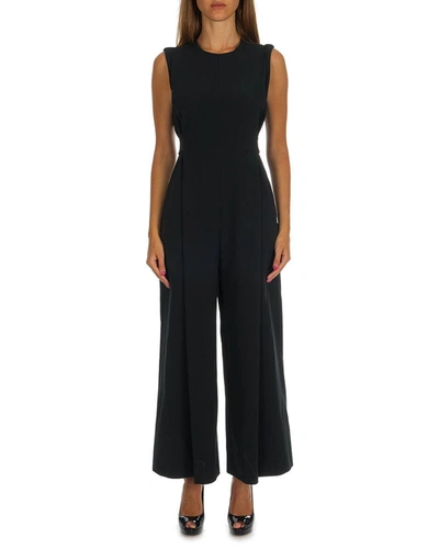 Alysi Jumpsuit In Nero