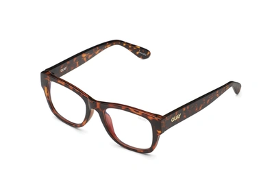Quay Touch Base In Tortoise,clear