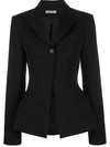 Nina Ricci Structured Blazer In Black