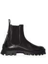 DSQUARED2 LOGO-DETAIL CHELSEA ANKLE BOOTS