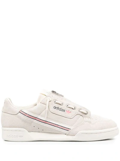 Adidas Originals Continental 80 Leather Sneakers In White