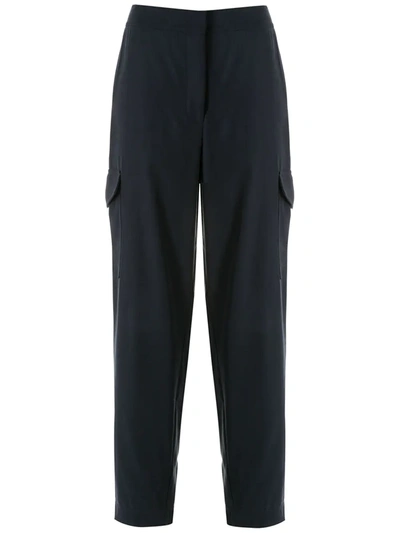 Alcaçuz Luna Straight-leg Trousers In Blue