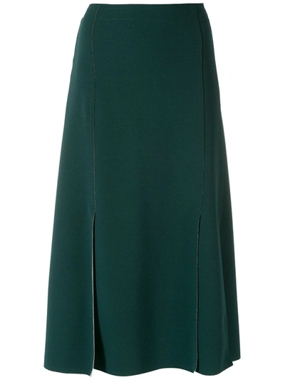 Alcaçuz Alegra A-line Skirt In Green
