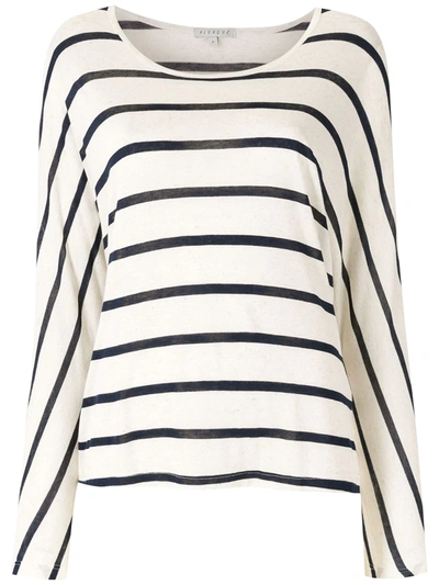 Alcaçuz Striped Blouse In White