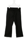 N°21 LOGO-PATCH TROUSERS