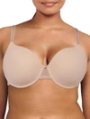 Chantelle Lace Comfort Flex Sweetheart T-shirt Bra In Rose