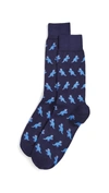 PAUL SMITH DINO JACQUARD SOCKS,PSMTH31782