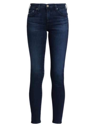 Ag Mid-rise Ankle Skinny Legging Jeans In 5 Years Cache