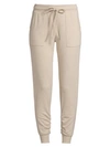 Barefoot Dreams Malibu Scrunch Joggers In Oatmeal