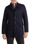 Cole Haan Men's Melton 3-in-1 Topper Jacket In Navy