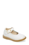 Footmates Kids' Allie Mary Jane In White