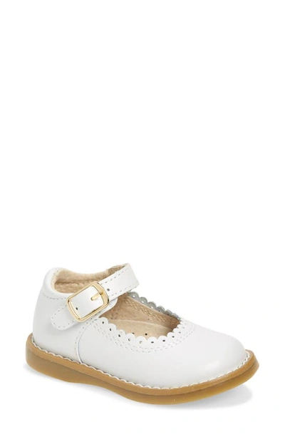 Footmates Kids' Allie Mary Jane In White