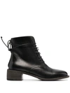 MARSÈLL LEATHER LACE-UP BOOTS