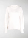 Le Kasha Merida Funnel-neck Cashmere Jumper In White